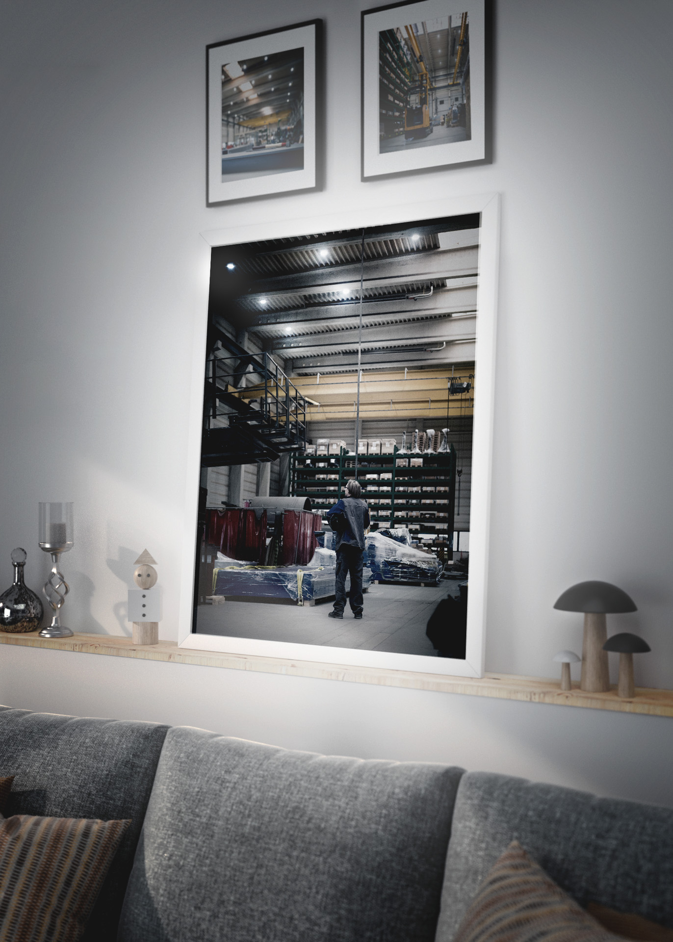 Free Poster Frame Mockup 2 1